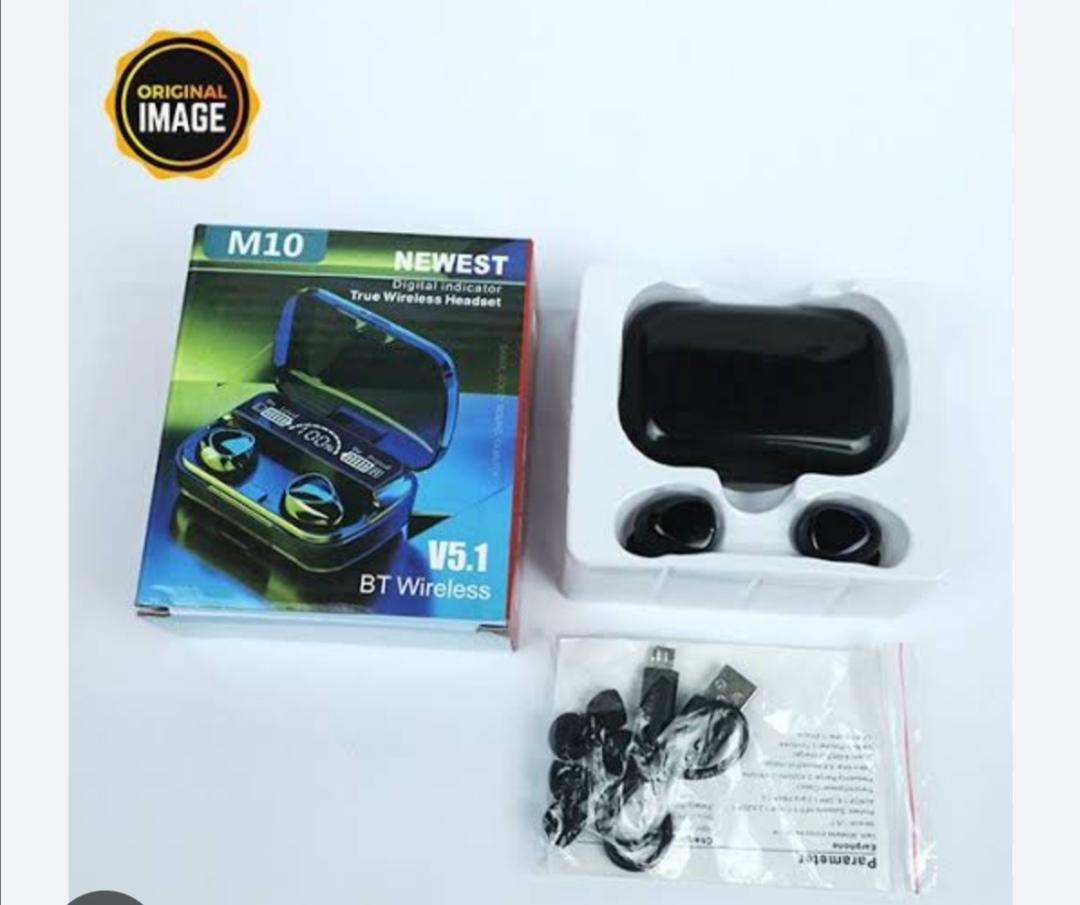M10 TWS EARBUDS| WIRELESS V5.1 BT WIRELESS TWO HANDSFREE